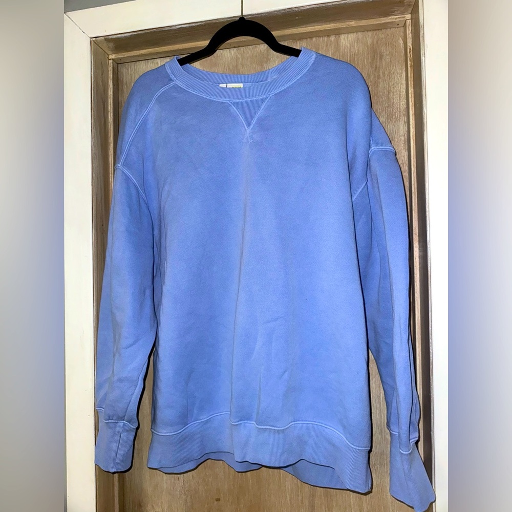 New Aerie Offline Crewneck Sweatshirt Blue Size M